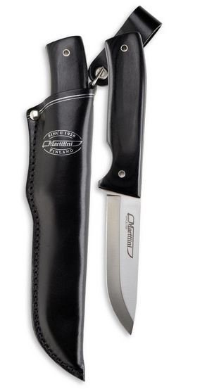 Marttiini Raven Black Veneer Handle Bıçak