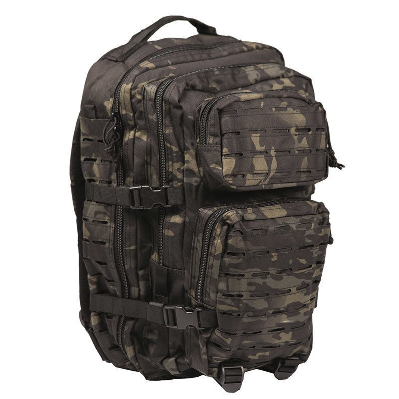 Sturm 36 Lt Multitarn Siyah Laser Cut Çanta