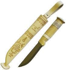 Marttiini Boynuz Sap Kılıflı Bıçak