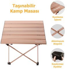 Kingcamp Table M U.Light Katlanabilir Masa