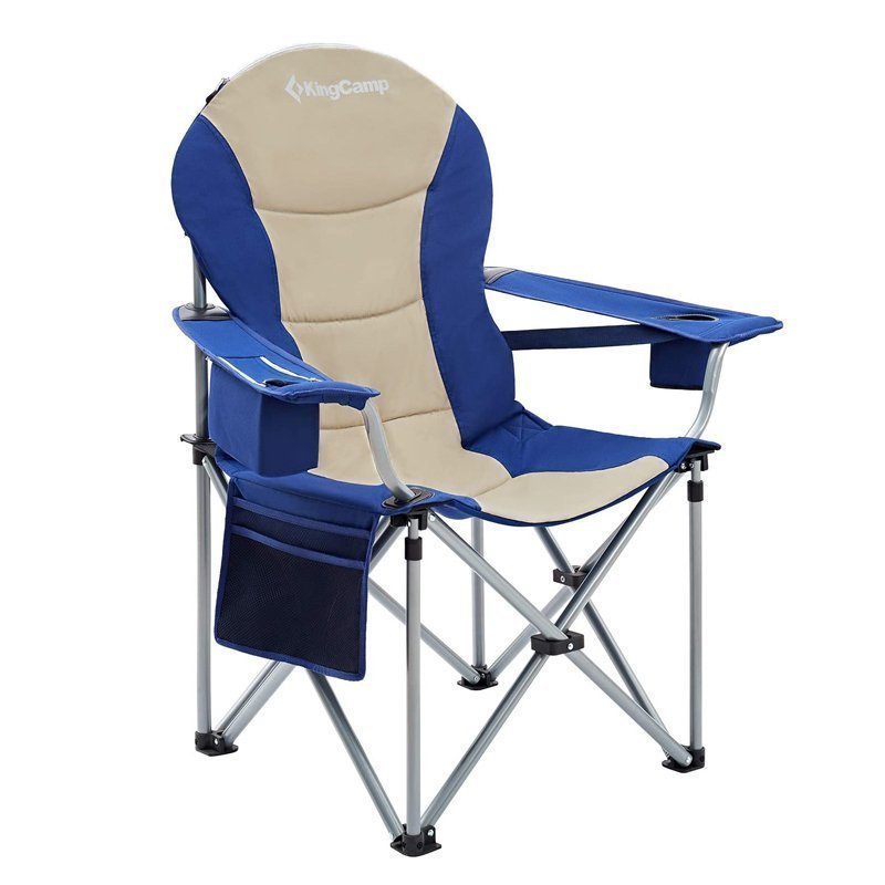Kingcamp Deluxe Sandalye (Mavi/Bej)