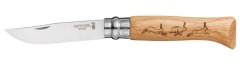 Opinel Inox Meşe İşlemeli 8 No Çakı (001623)