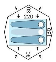 Pinguin Gemini 150 Extreme Kar Etekli Çadır