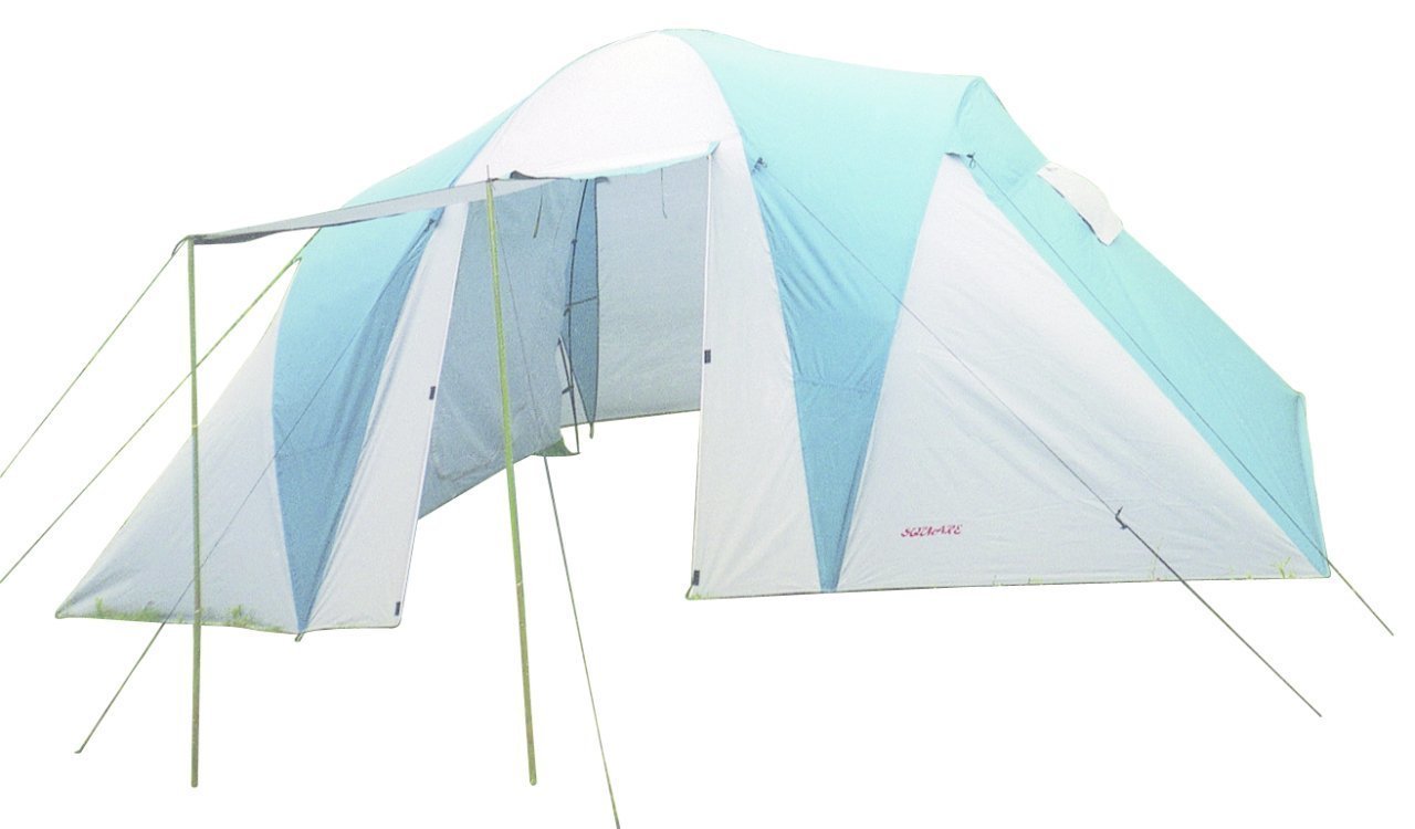 Square 2 Odalı 4 Kişilik Çift Katlı Çadır