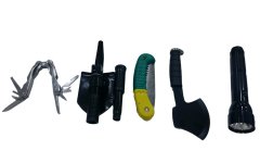 Çantalı Fener+Balta+Test+Tool