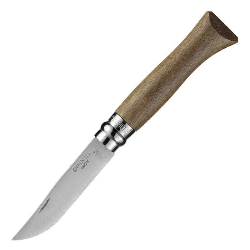 Opinel Inox Ceviz  Saplı 6 No Çakı (002025)