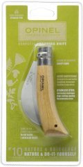 Opinel Inox Kayın Saplı 10 No Bağ Çakısı Ambalaj