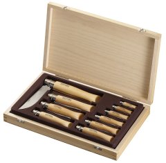 Opinel Inox Kayın Saplı 10 Lu Çakı Seti (No:2-12)