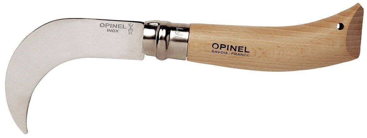 Opinel Inox Kayın Saplı 10 No Bağ Çakısı (113110)