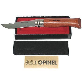 Opinel Inox Bubinga Saplı 8 No Çakı (Kutulu) (226086)