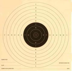 Tabanca Hedef Kağıdı