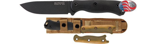 Ka-Bar Bk16 Short Drop Point Bıçak