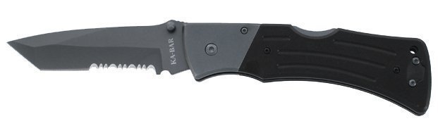 Ka-Bar 3065 Mule Tanto Tırtıklı Çakı